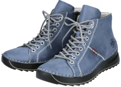 Rieker, sportive Damen-Boots, Winterschuhe, mit Reißverschluss