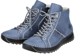 Rieker, sportive Damen-Boots, Winterschuhe, mit Reißverschluss