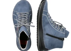 Rieker, sportive Damen-Boots, Winterschuhe, mit Reißverschluss