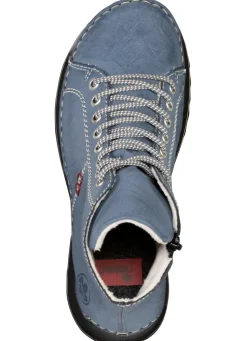 Rieker, sportive Damen-Boots, Winterschuhe, mit Reißverschluss
