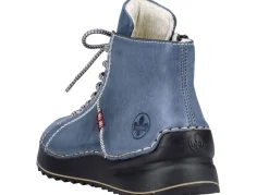 Rieker, sportive Damen-Boots, Winterschuhe, mit Reißverschluss