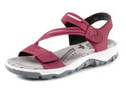 Rieker, sportliche Damen-Sandalen, mit zwei Klettspangen