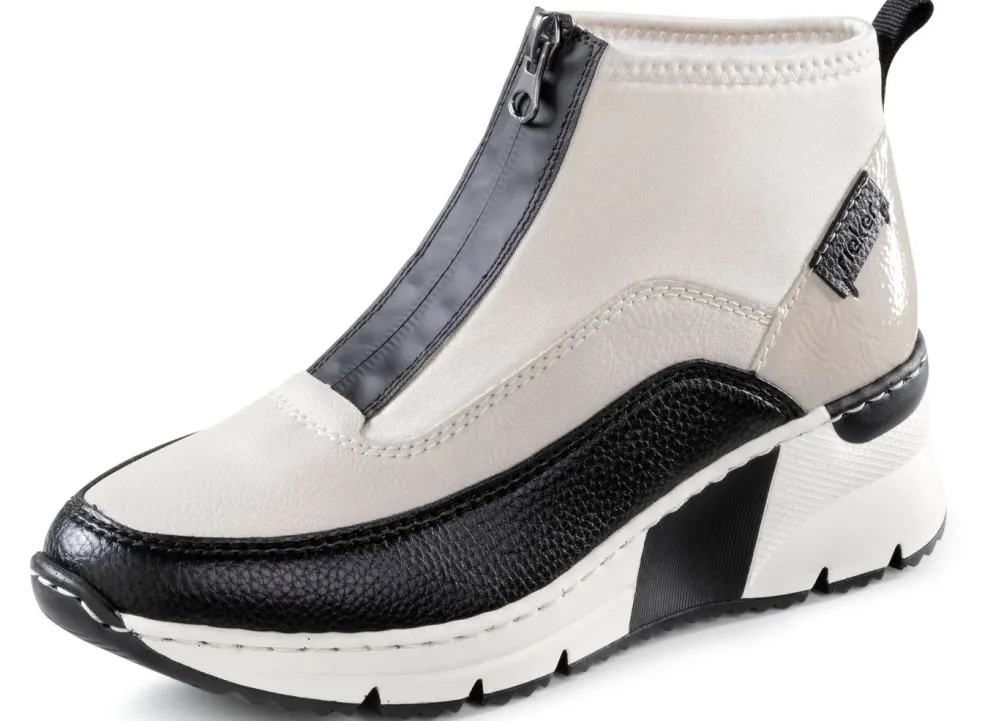 Rieker, stylische Damen-Boots, Weite G, mit Reißverschluss