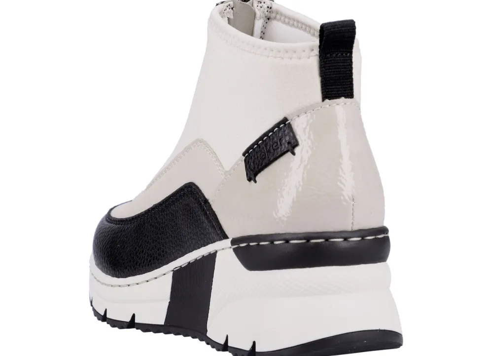 Rieker, stylische Damen-Boots, Weite G, mit Reißverschluss