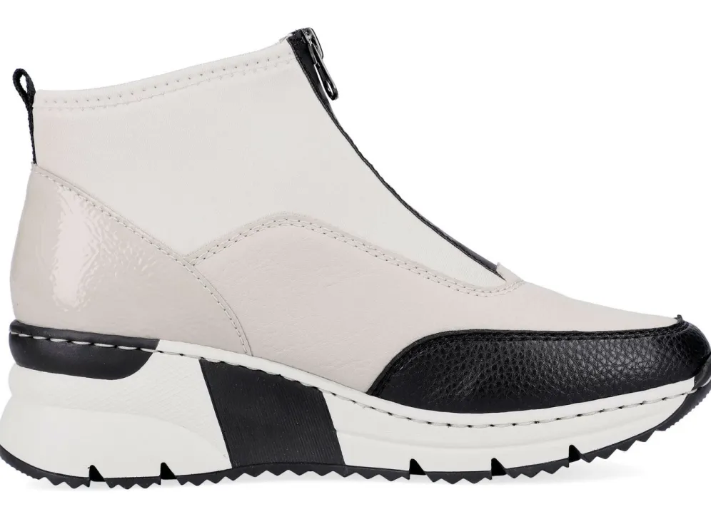 Rieker, stylische Damen-Boots, Weite G, mit Reißverschluss