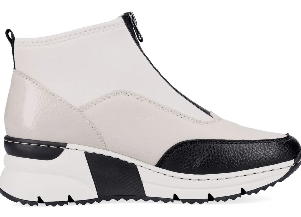 Rieker, stylische Damen-Boots, Weite G, mit Reißverschluss