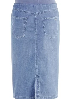 Rock in gerader Schnittführung