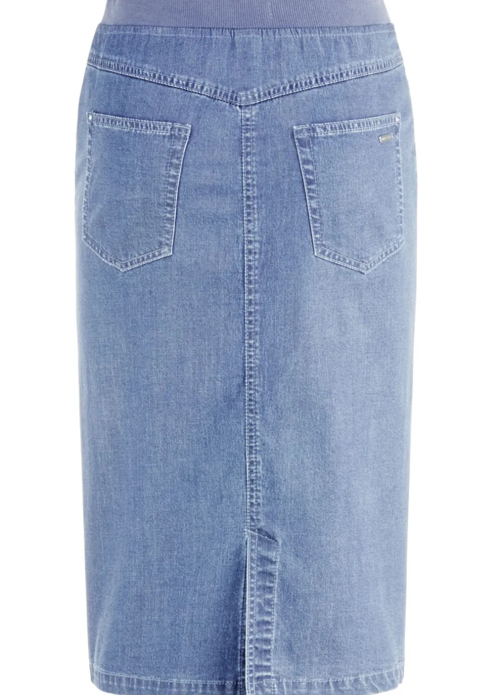 Rock in gerader Schnittführung