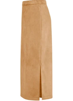 Rock in gerader Schnittführung