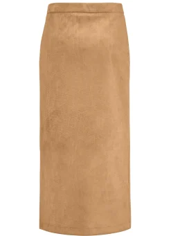 Rock in gerader Schnittführung