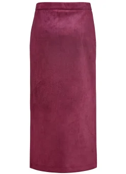 Rock in gerader Schnittführung