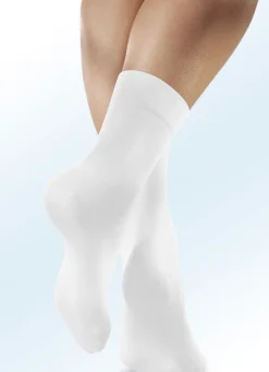 Rogo 4 Paar Socken mit extra weitem Schaft