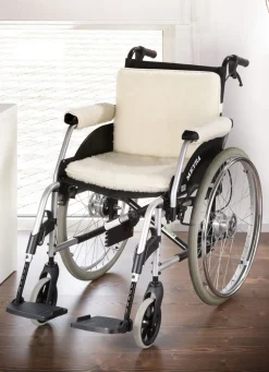 Rollstuhl-Set aus Schurwolle, 3-teilig