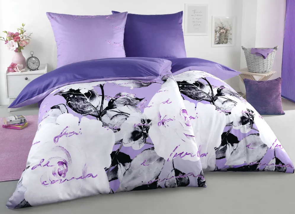 Romantische Bettwäsche-Garnitur von Grund