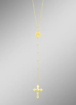 Rosenkranz-Ankerkette aus Gold
