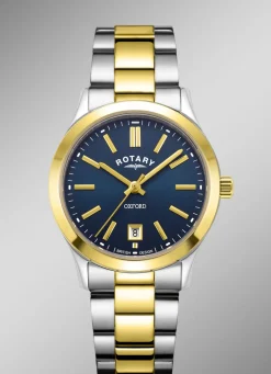 Rotary Quartz-Damenuhr mit Edelstahlbandgehäuse