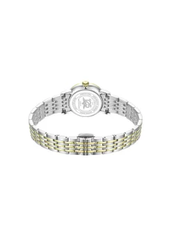 Rotary Quartz-Damenuhr mit Edelstahlgehäuse