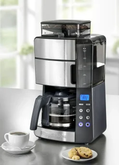 Russell Hobbs Kaffeemaschine mit integriertem Kegelmahlwerk