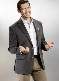 Sakko mit Seitenschlitzen