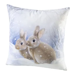 Samtweiche Kissenbezüge mit Reißverschluss