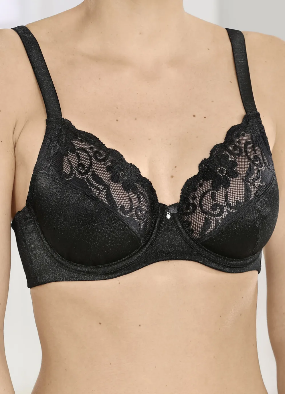 Sassa Bügel-BH mit elastischer Spitze