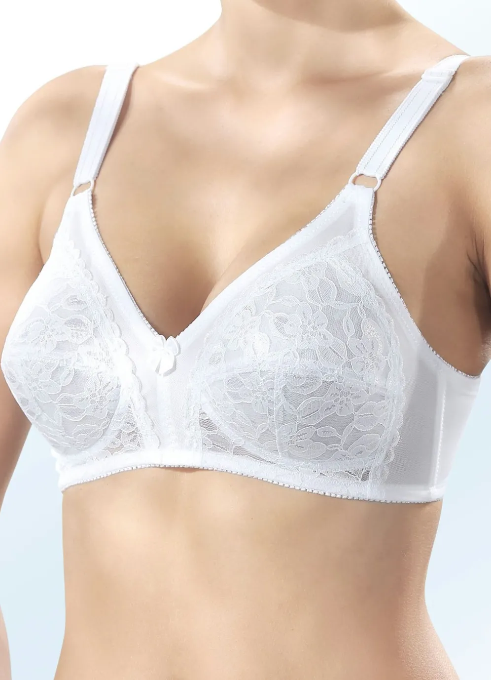 Sassa Zweierpack-BH mit floraler Spitze im Vorderteil
