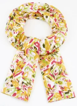 Schal mit Fantasiedessin