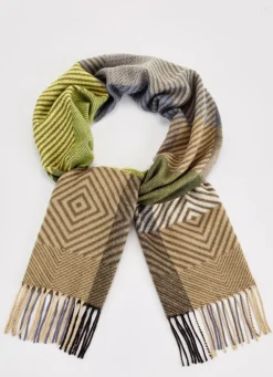 Schal mit Fantasiedessin