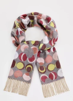Schal mit Fantasiedessin