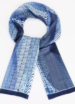 Schal mit Fantasiedessin