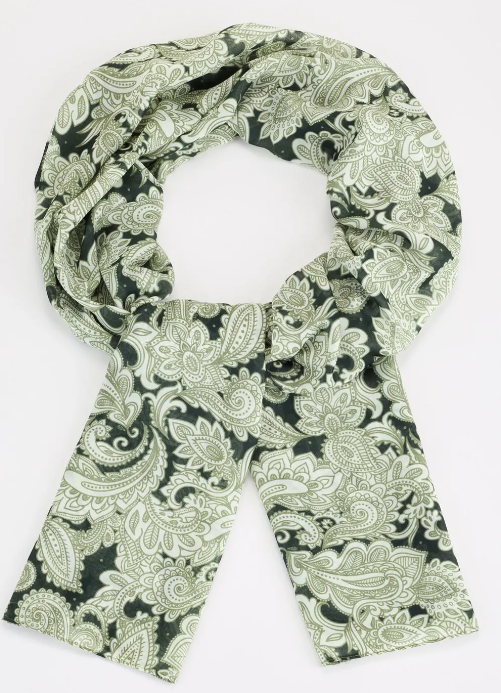 Schal mit Fantasiedessin