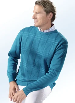 Schicker Rundhalspullover in 3 Farben