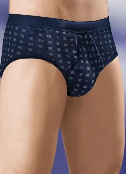 Schiesser Zweierpack Slips aus Feinripp, mit Eingriff