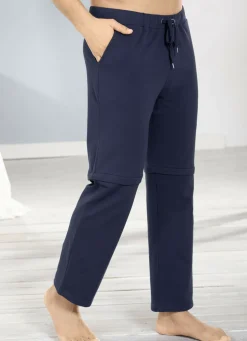 Schlaf-und Freizeithose mit verschiedenen Tragevarianten