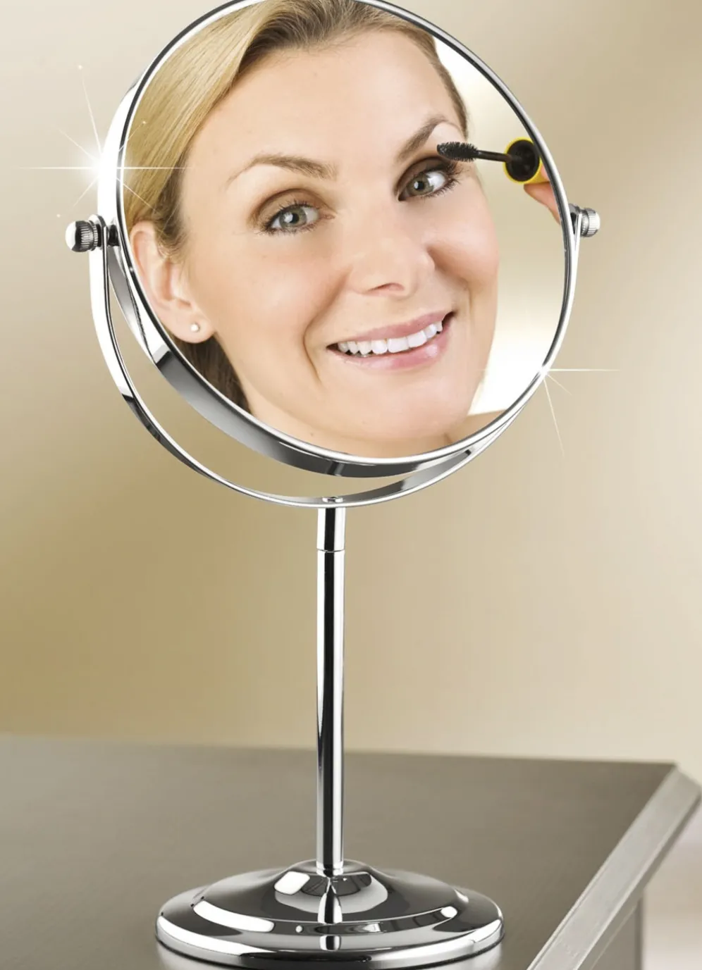 Schmink-Spiegel mit 700% Vergrößerung