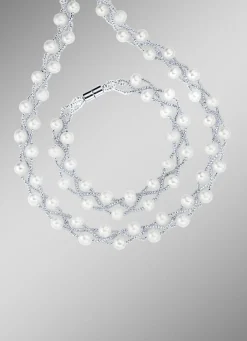 Schmuck-Set 2 teilig mit Süßwasser-Zuchtperlen