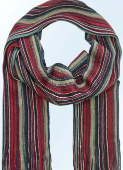 Schöner gestreifter Schal