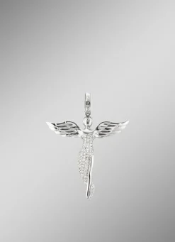 Schutzengel Anhänger mit Zirkonia