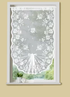 Schwalbenschwanz Blumenranke mit Stangendurchzug