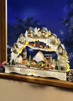 Schwibbogen mit LED-Beleuchtung