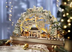 Schwibbogen mit LED-Beleuchtung