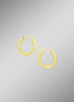 Süße verdrehte Creolen