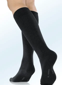 Sechserpack Kniestrümpfe mit Komfortbund