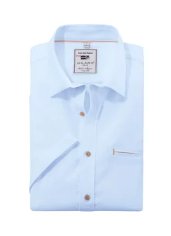 Seersucker Hemd von "Milano Italy" in 3 Farben