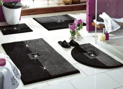 Seidenweiche Badgarnitur mit funkelnden Kristallen