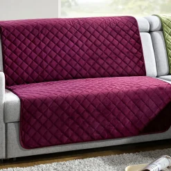 Sessel,- Couch,- und Armlehnschoner mit Bandeinfassung