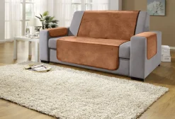 Sessel- und Sofaschoner mit Anti-Rutsch-Beschichtung