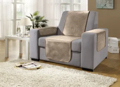 Sessel- und Sofaschoner mit Anti-Rutsch-Beschichtung
