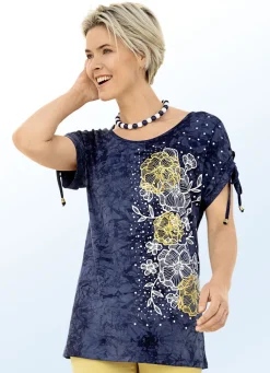 Shirt in angesagter Batik-Optik in 2 Farben