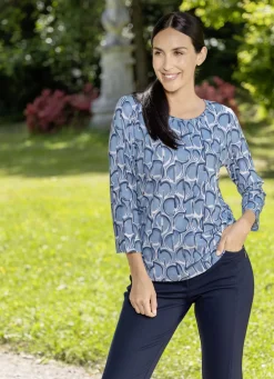 Shirt mit Alloverdruck